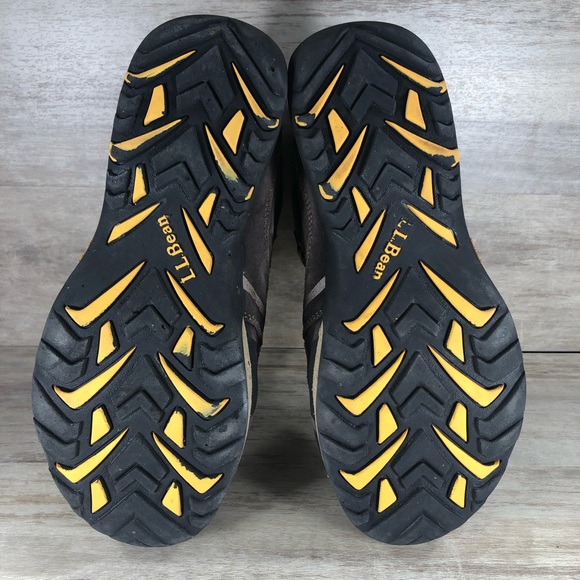 LL Bean Trail Hiking Boots Suede Tek 2.5 Waterproof Brown Men 9.5 - Picture 11 of 13